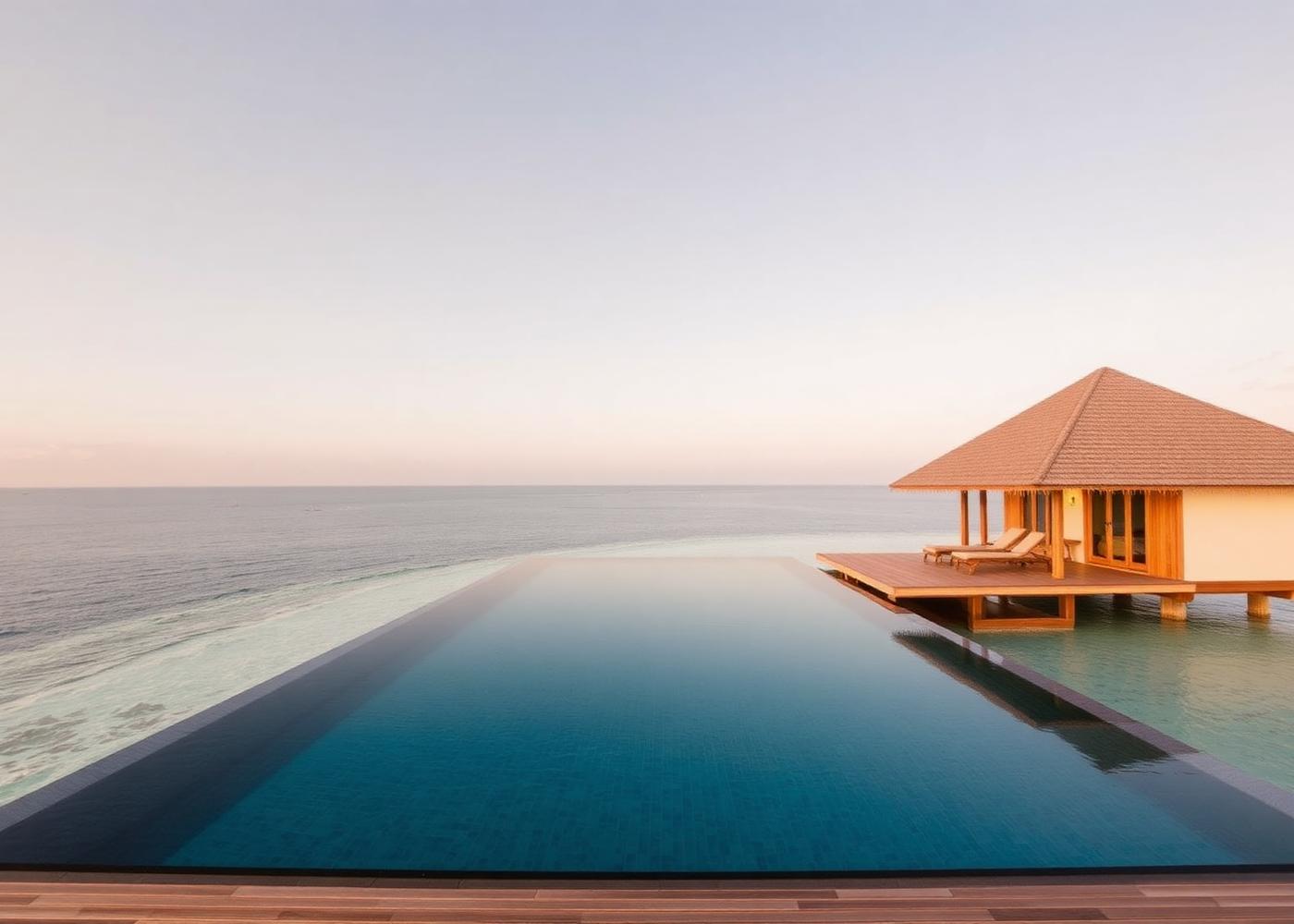 Infinity-Pool mit Blick auf den Ozean